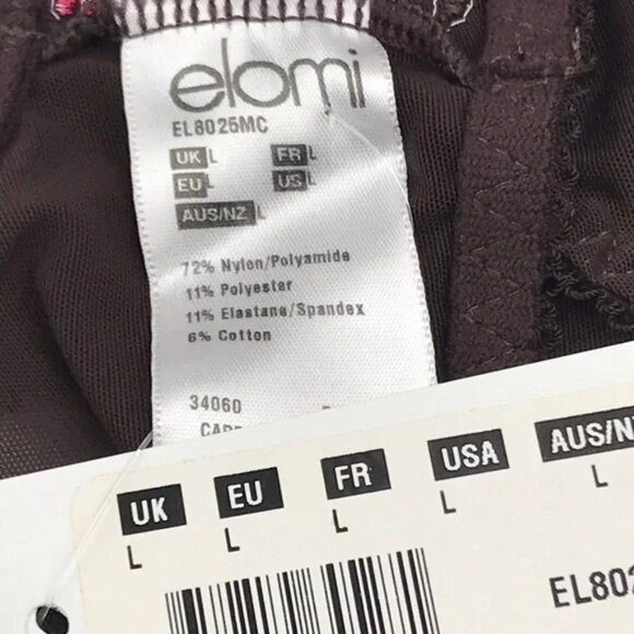 Elomi Tamarie Brief Panty – Mocha Embroidery Elegance – Size L - Picture 11 of 14